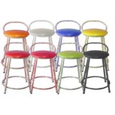 BANQUETA 78CM ESTRUTURA ASSENTO EM CORINO